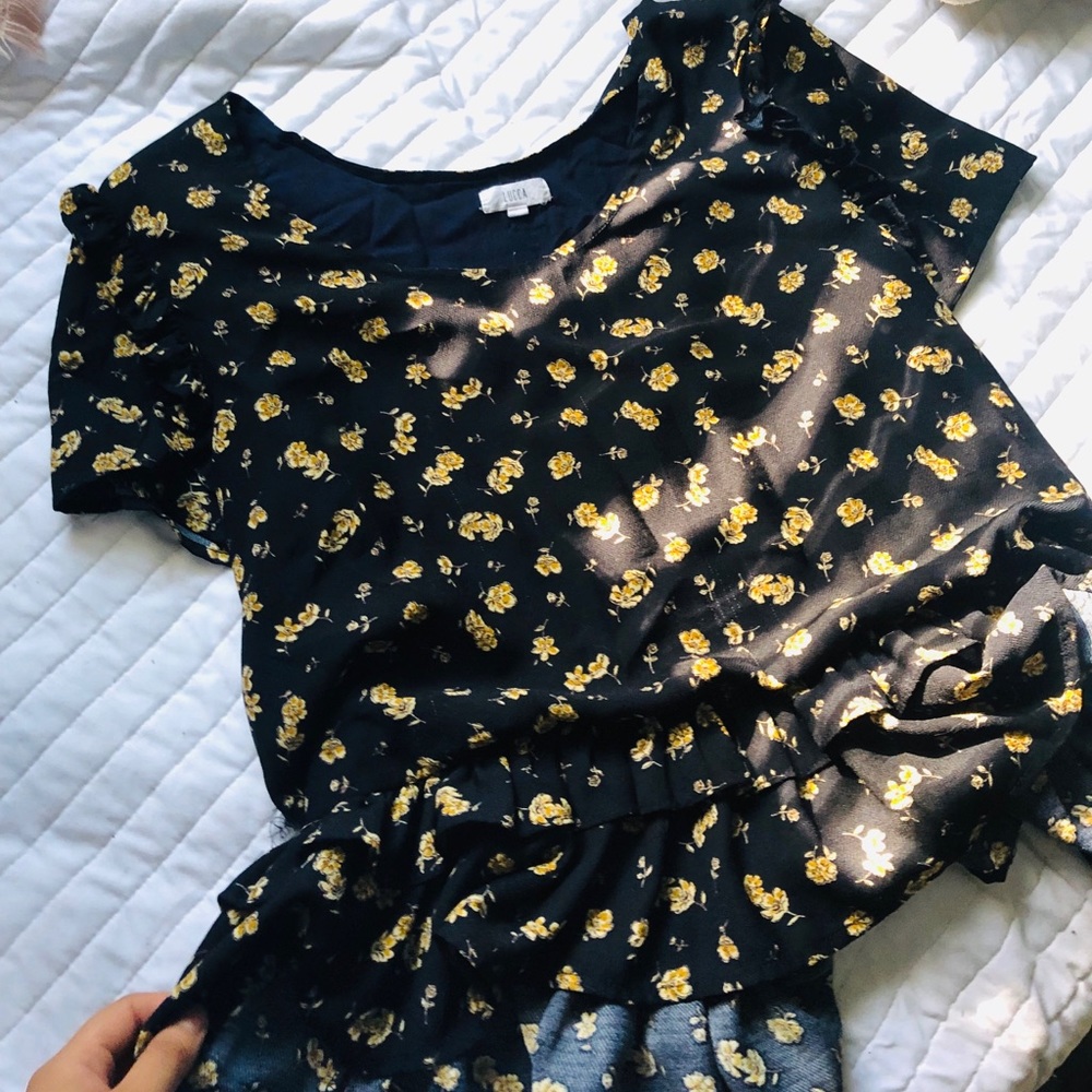 Flowery blouse